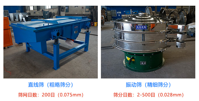 直线筛和振动筛筛分细度区别